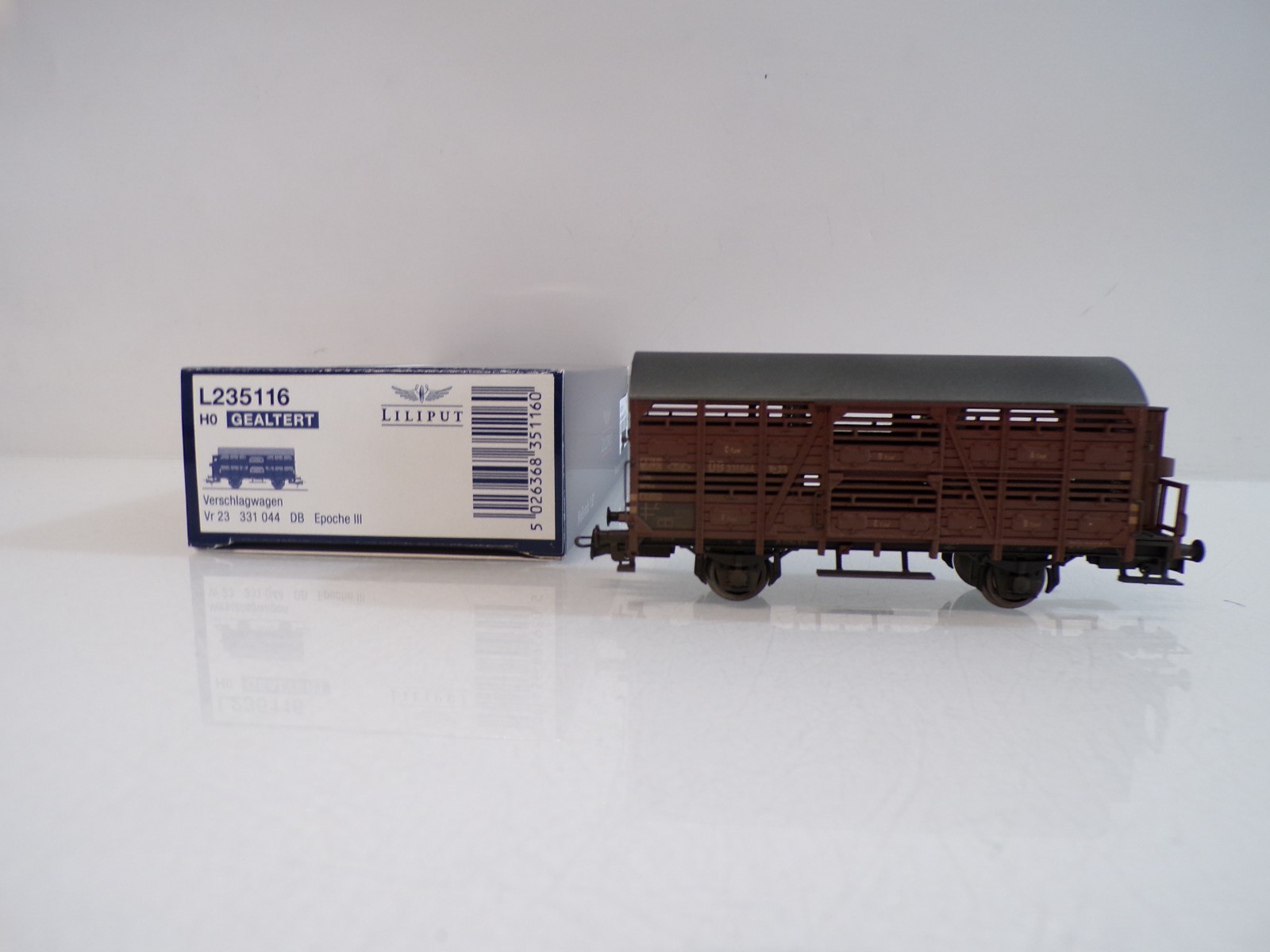 Liliput H0 L235116 Verschlagwagen der DB in OVP BH1781