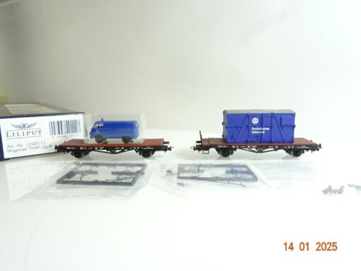 Liliput H0 L240111 Wagenset THW 2 tlg. der DB in OVP PR5267
