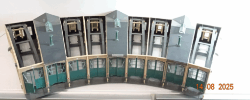 Lokschuppen H0 9-ständig aus Anlagenrückbau siehe Foto PK580 o.