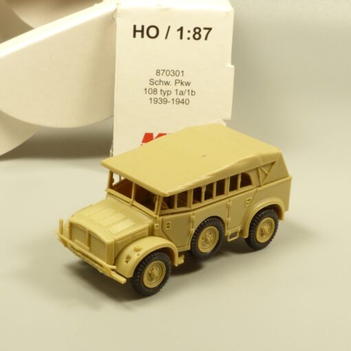 MHI 1:87 H0 870301 Schw. PKW 108 typ 1a/1b 1939-1940 Militär in OVP EX7909
