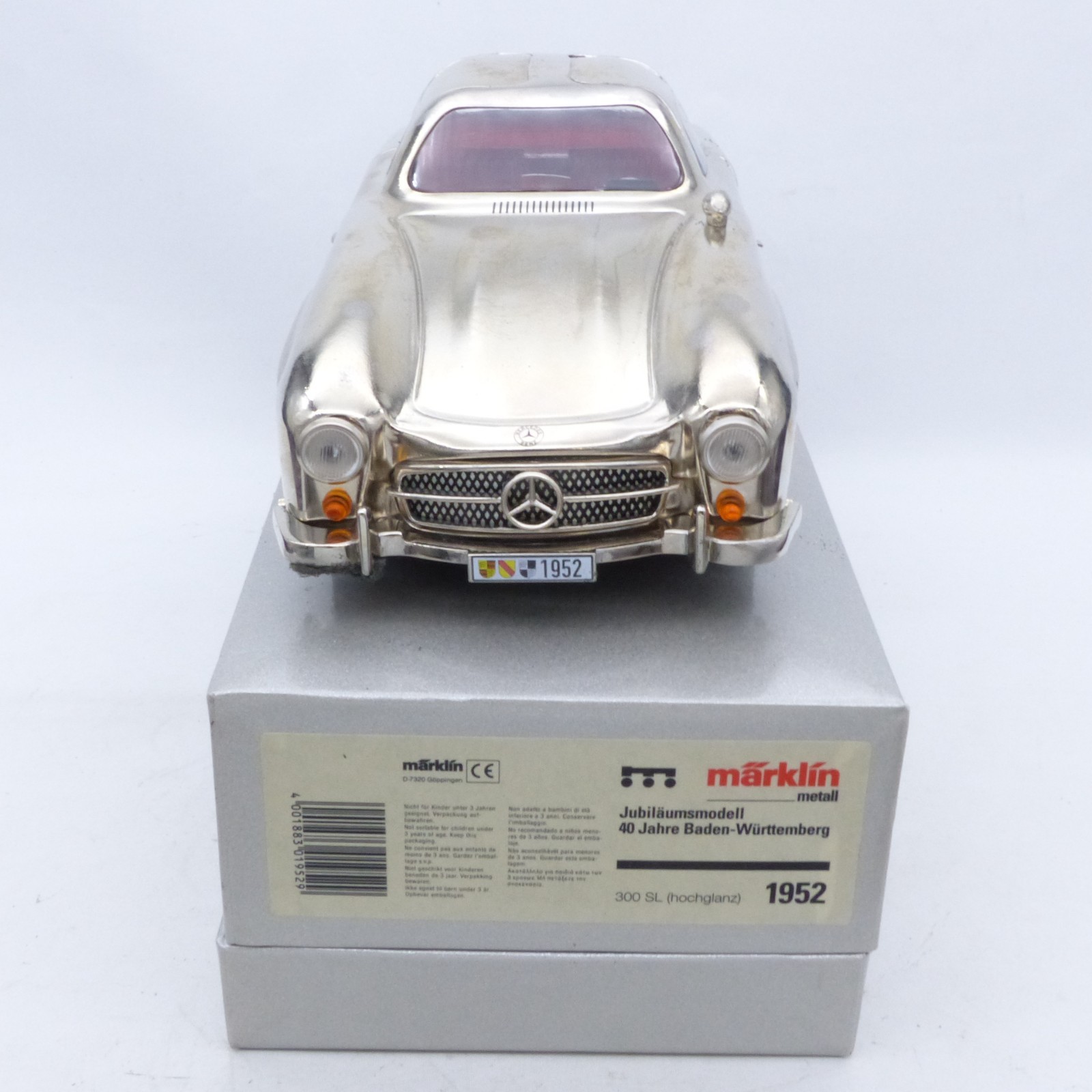 Märklin 1:16 1952 Mercedes-Benz 300 SL hochglanz in OVP EX8284
