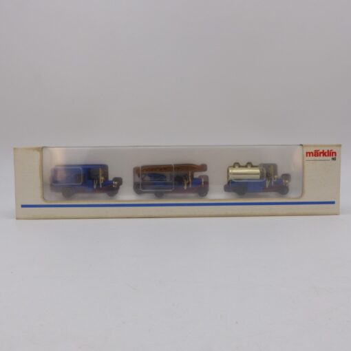 Märklin 1:87 H0 1886 Oldtimer Set 3 Fahrzeuge der Feuerwehr in OVP EX6831 – Bild 4