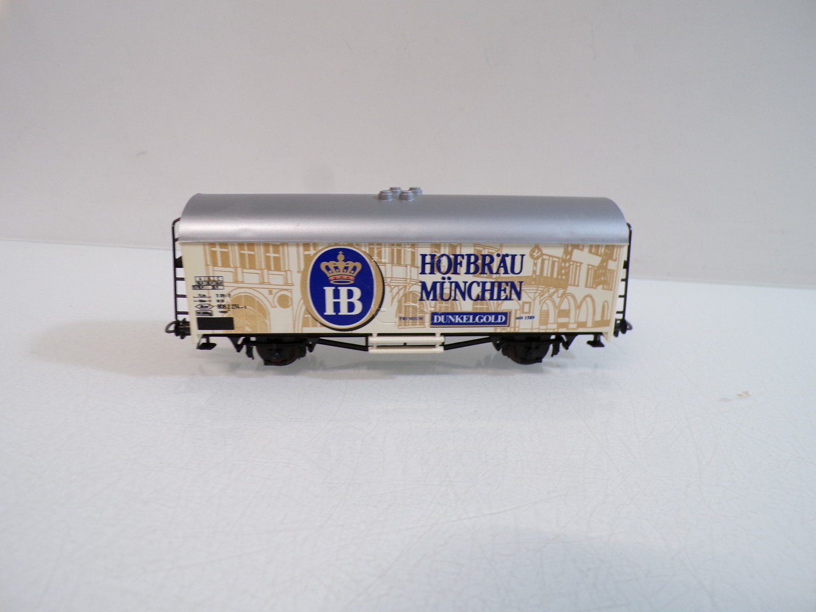 Märklin / Bauer H0 Kühlwagen Hofbräu München der DB in OVP HS172 – Bild 3