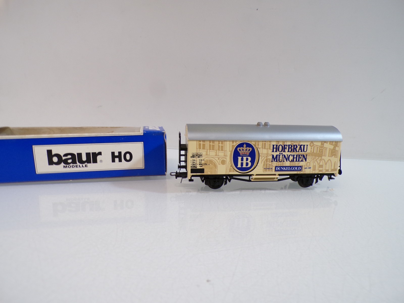 Märklin / Bauer H0 Kühlwagen Hofbräu München der DB in OVP HS172