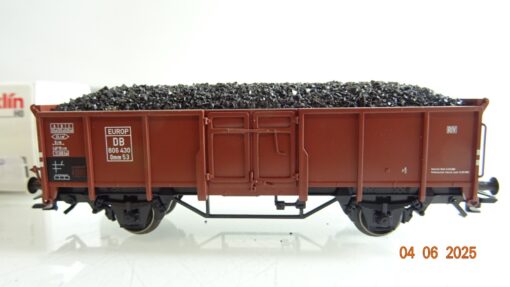 Märklin H0 00750-08 offener Güterwagen mit Kohleladung der DB in EVP PR8217 – Bild 3