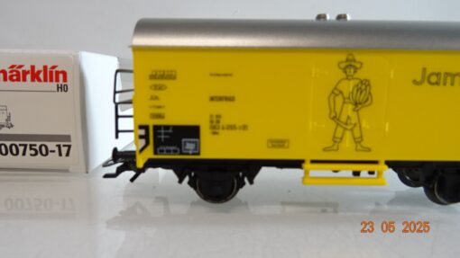 Märklin H0 00750-17 Kühlwagen Jamaica Bananen der DB in OVP PR7987 – Bild 3