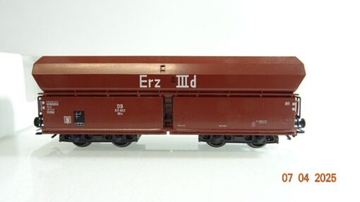 Märklin H0 00751-12 Selbstentladewagen Erz IIId der DB in OVP PR6968 – Bild 3