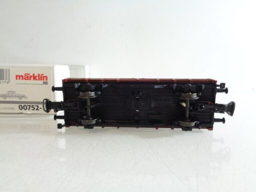 Märklin H0 00752-17 Niederbordwagen mit Feuerwehr VW Bus in OVP BH535 – Bild 4