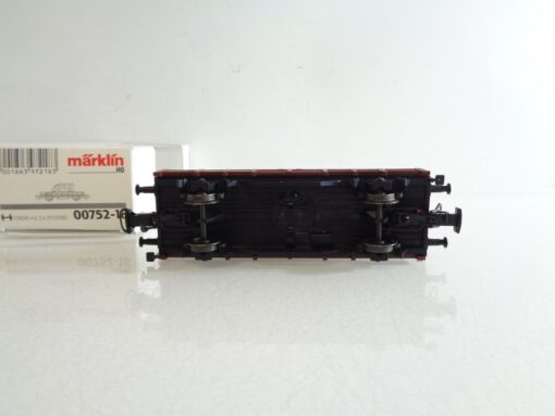 Märklin H0 00752-18 Niederbordwagen mit DRK Krankenwagen in OVP BH533 – Bild 4