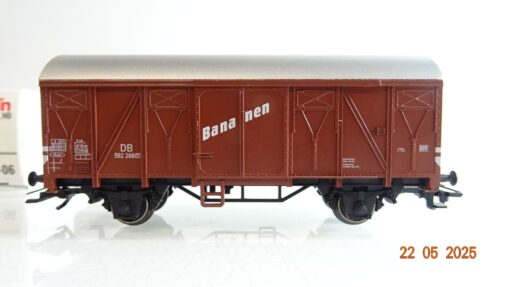 Märklin H0 00755-06 gedeckter Güterwagen Bananen der DB in OVP PR7940 – Bild 3