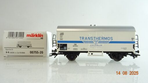 Märklin H0 00755-20 Kühlwagen Transthermos der DB in OVP PR9520