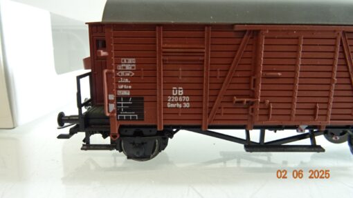 Märklin H0 00773-17 gedeckter Güterwagen der DB in OVP PR8112 – Bild 3