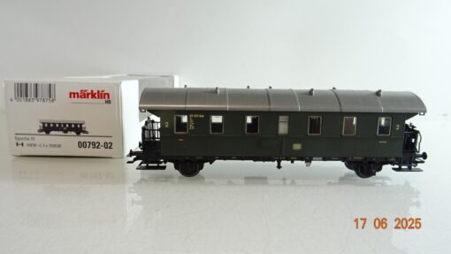 Märklin H0 00792-02 Donnerbüchse 2. Kl. der DB in OVP PR8483