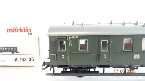 Märklin H0 00792-05 Abteilwagen 2. Kl. der DB in OVP PR8479 – Bild 3