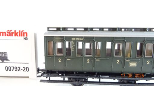 Märklin H0 00792-20 Abteilwagen 2. Kl. der DB in OVP PR8491 – Bild 3