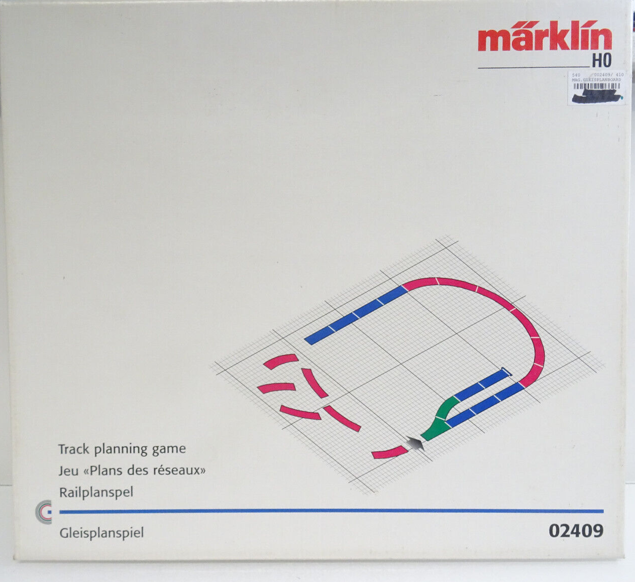 Märklin H0 02409 C-Gleisplanspiel Neu in OVP LE3623