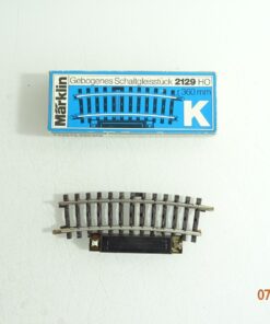 Märklin H0 2129 K-Gleis Schaltgleis gebogen in der OVP CK6477