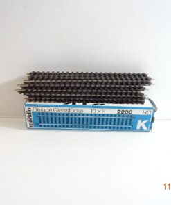 Märklin H0 2200 K Gleis gerade 10Stück in OVP siehe Foto CK5897