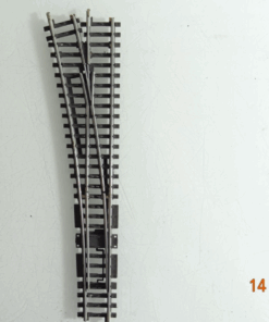 Märklin H0 22715 schlanke Weiche links siehe Foto CK9622 o.