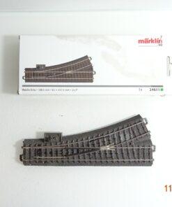 Märklin H0 24611 Weiche links mit Antrieb siehe Foto in OVP CK6606
