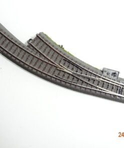 Märklin H0 24671 Bogenweiche links mit Antrieb u. Decoder siehe Foto CK6922 o.