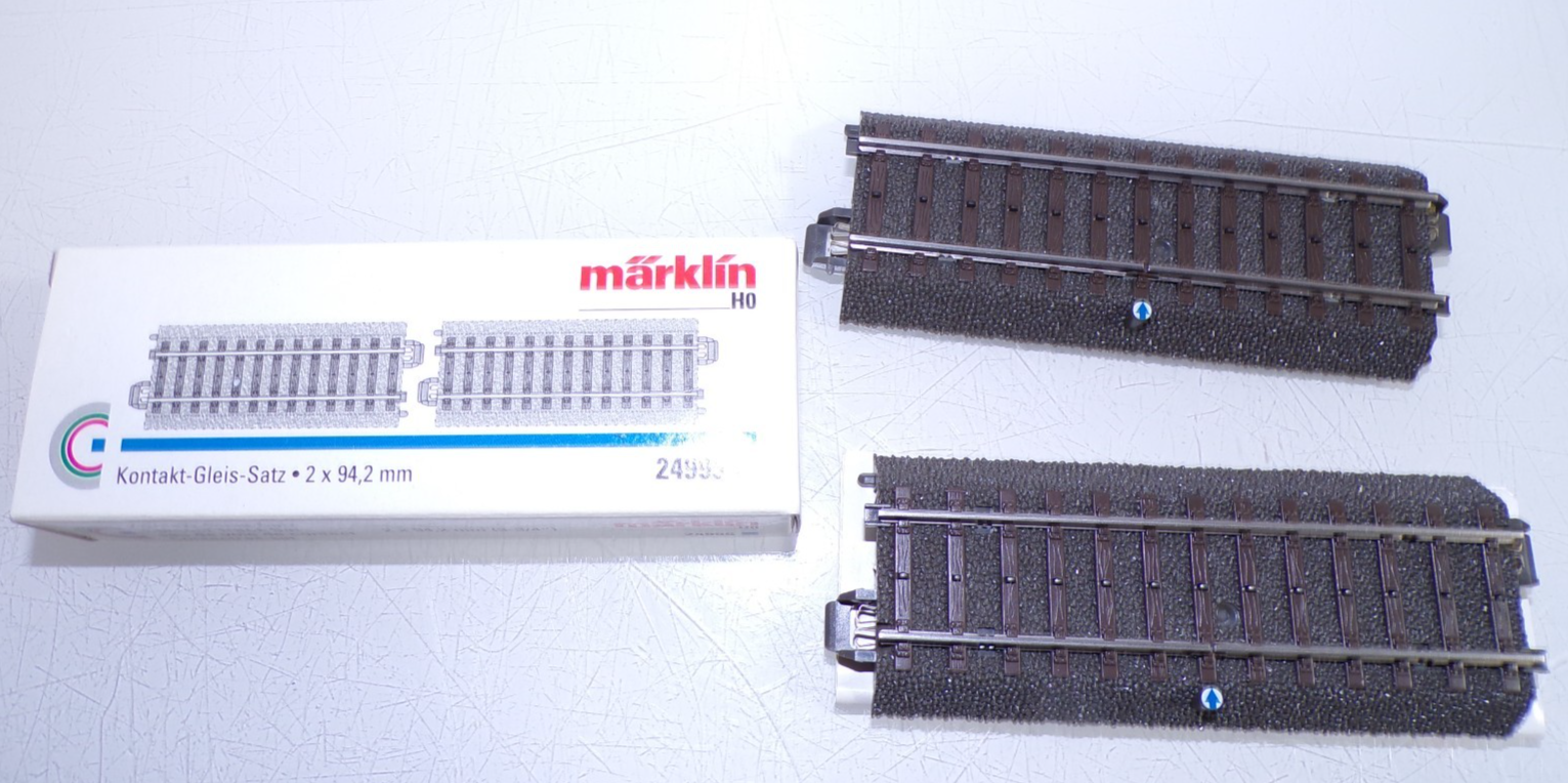 Märklin H0 24995 Kontakt Gleis Satz in OVP PK2934