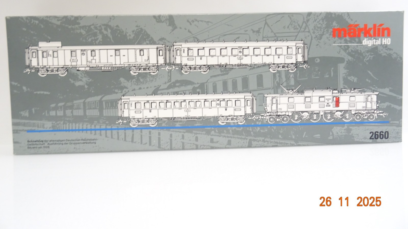 Märklin H0 2660 Bayern Schnellzug Set 4tlg. der DRG in OVP JL4718 – Bild 3