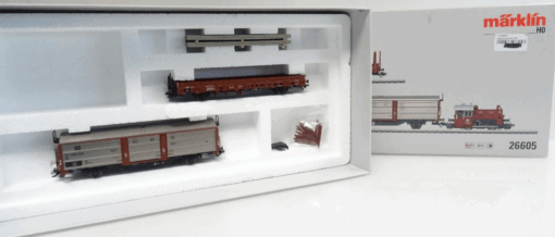 Märklin H0 26605 Wagen-Set Rangierdienst der DB ohne Lok in OVP JL3474