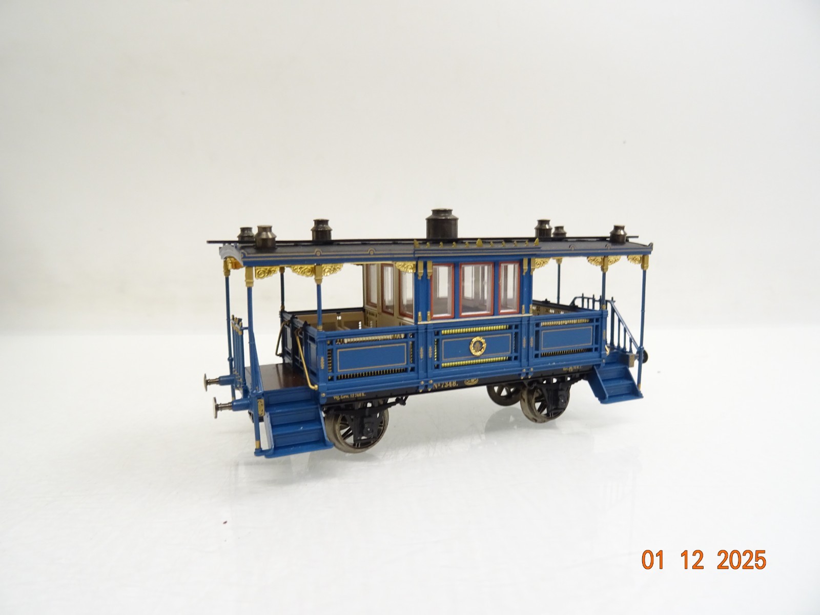 Märklin H0 2880 89283 König-Ludwig-Zug Aussichts-Terrassen-Wagen in OVP JL4791 – Bild 3