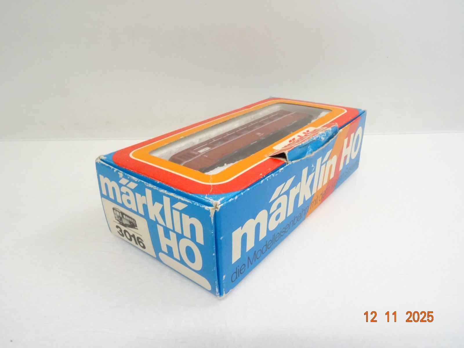 Märklin H0 3016 Schienenbus Motorwagen der DB in OVP JL4431 – Bild 6