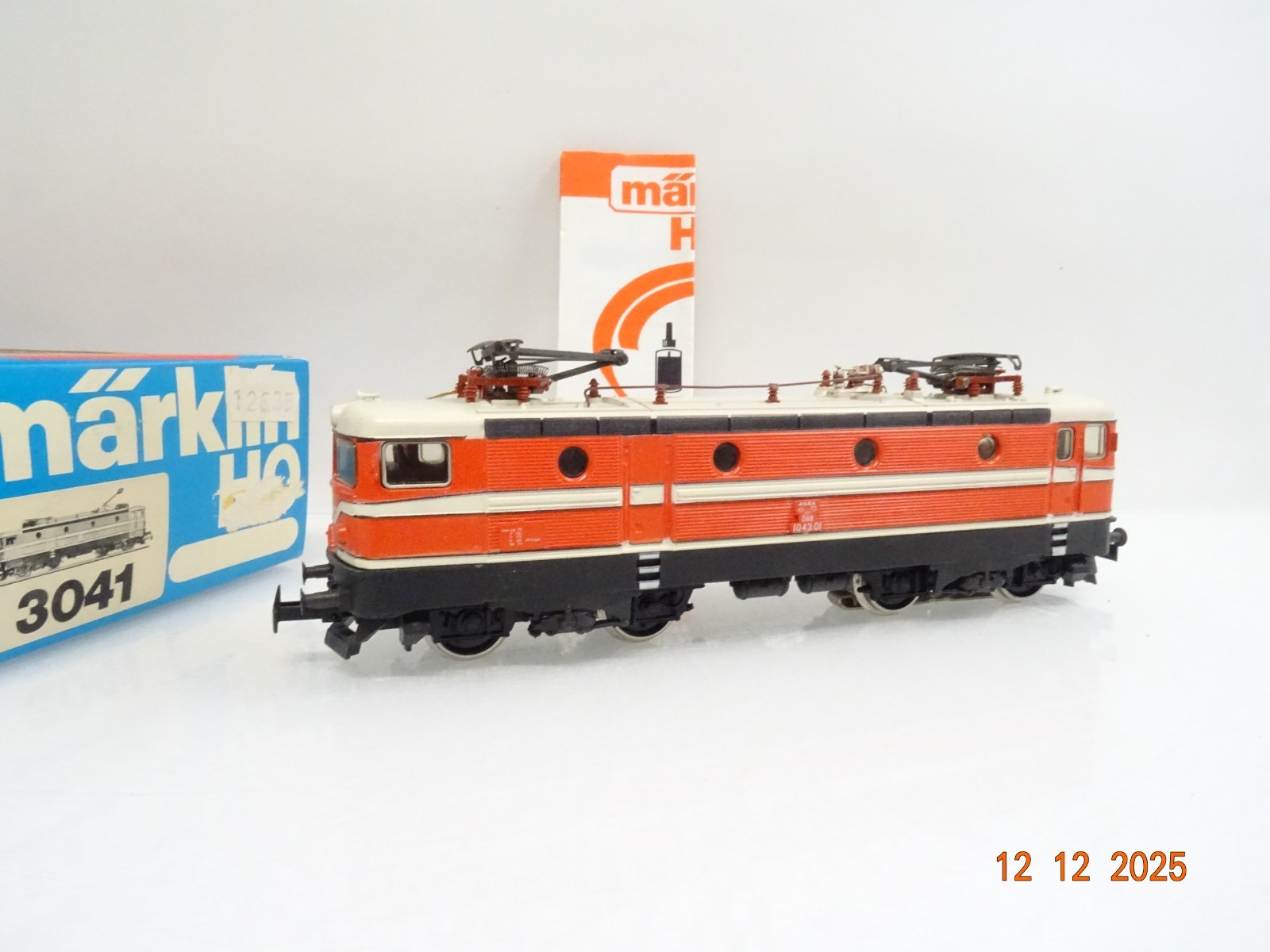Märklin H0 3041 Österreich E-lok 1043.01 der ÖBB in OVP JL5032