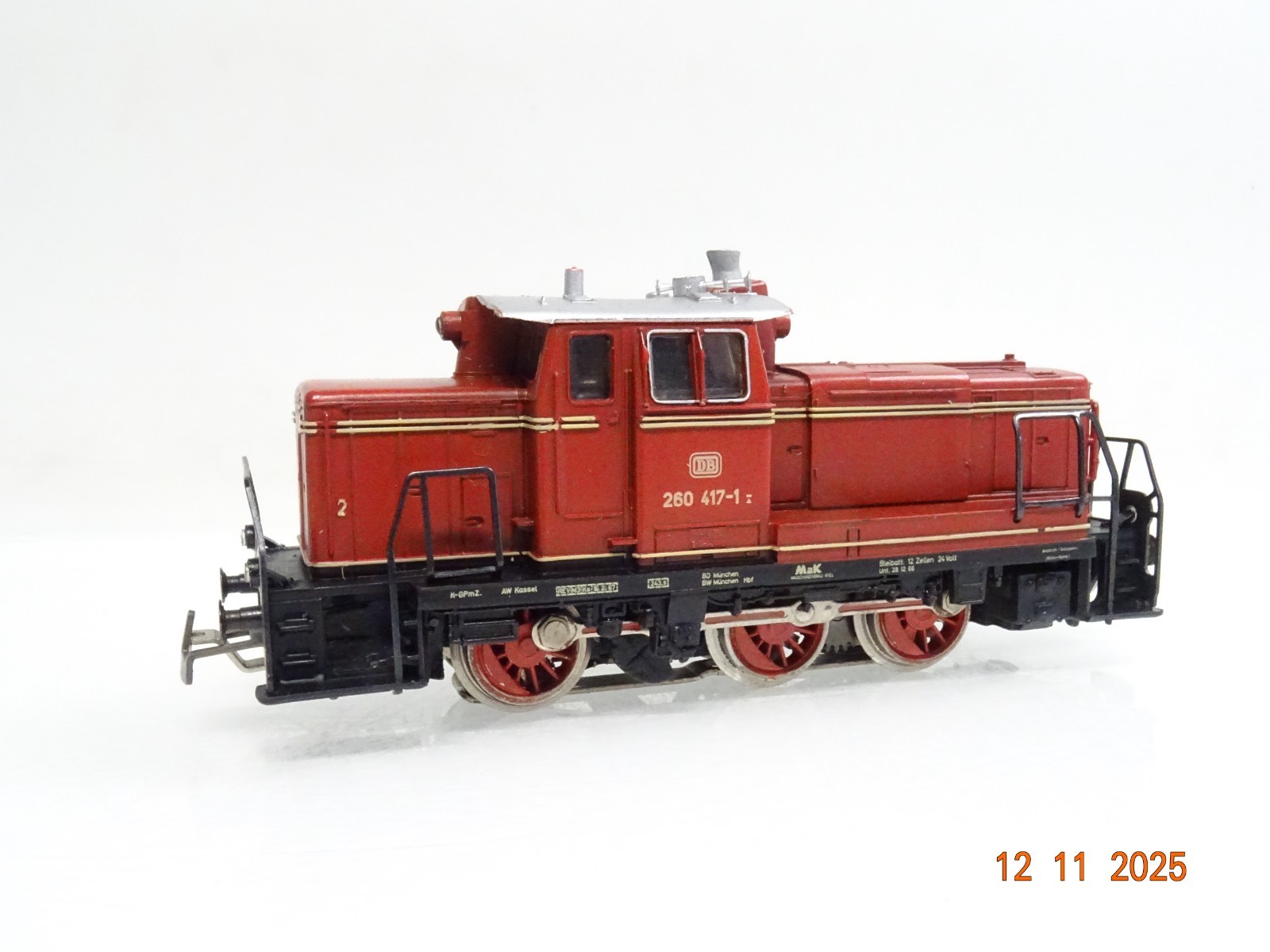 Märklin H0 3065 Diesellok BR 260 417-1 der DB Telex in EVP JL4439 – Bild 3