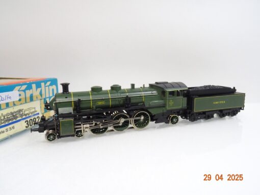 Märklin H0 3092 Dampflok S 3/6 K.Bay.Sts.B. Umbau Delta-Digital in EVP JL347