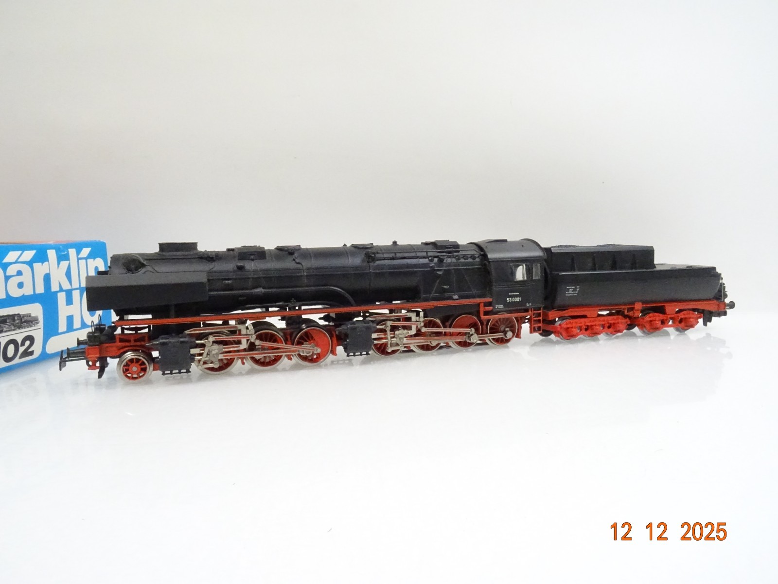 Märklin H0 3102 Dampflok BR 53 0001 der DR Borsig in OVP JL5012