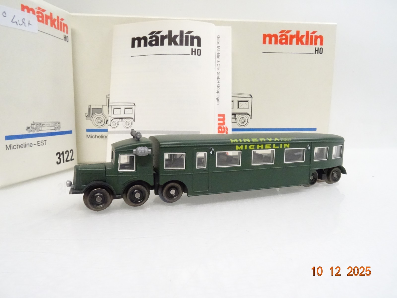 Märklin H0 3122 Frankreich Schienenbus Micheline-EST in OVP JL4959