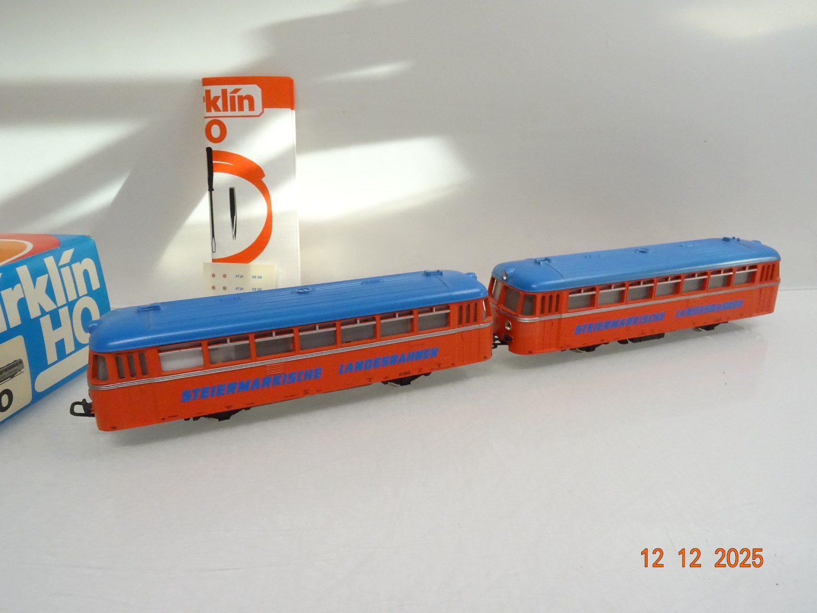 Märklin H0 3140 Schienenbus Steiermärkische Landesbahn in OVP JL5021