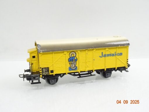 Märklin H0 324 Gedeckter Güterwagen Jamaica mit BrHs Metall JL2840 o.