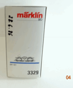 Märklin H0 3329 BR 191 E-Lok Leerverpackung siehe Foto CK9329