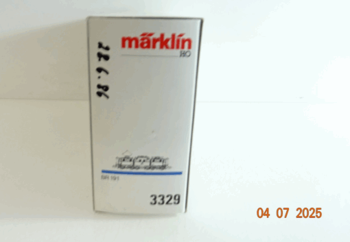 Märklin H0 3329 BR 191 E-Lok Leerverpackung siehe Foto CK9329