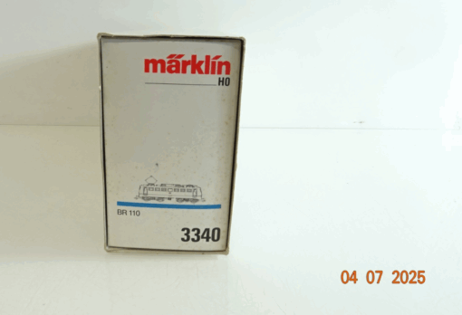 Märklin H0 3340 BR 110 E-Lok Leerverpackung siehe Foto CK9330