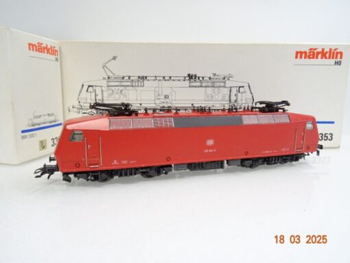 Märklin H0 3353 E-Lok BR 120 104-05 der DB Delta-Umbau in OVP LE9418