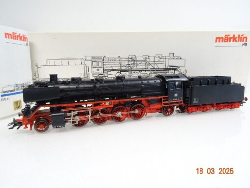 Märklin H0 3392 Dampflok BR 041 334-4 der DB Delta-Umbau + Dampf in OVP LE9429