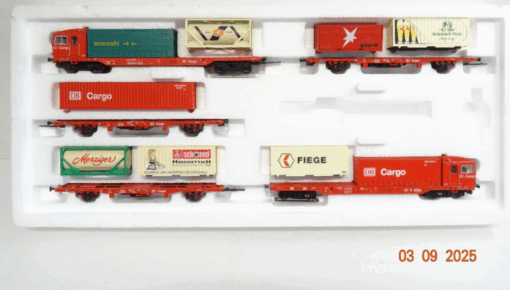 Märklin H0 34090 Cargosprinter Sggoorrss 700 der DB Cargo Delta in OVP JL2775