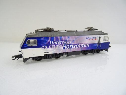 Märklin H0 34305 Schweiz E-Lok Re 446 Swisscom der SOB Delta in OVP LE922 – Bild 3