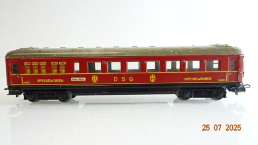 Märklin H0 346/2 Speisewagen der DSG Blech PR9266 o. – Bild 3