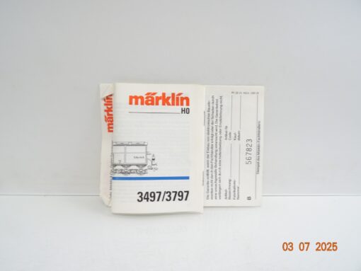 Märklin H0 3497 Dampflok B VI Murnau der K.Bay.Sts.B. in OVP JL1179 – Bild 7