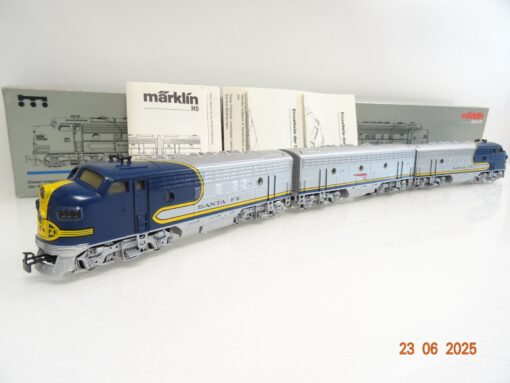 Märklin H0 3662 US Diesellok GM EMD F7 Santa Fe Digital in OVP JL1040 – Bild 3