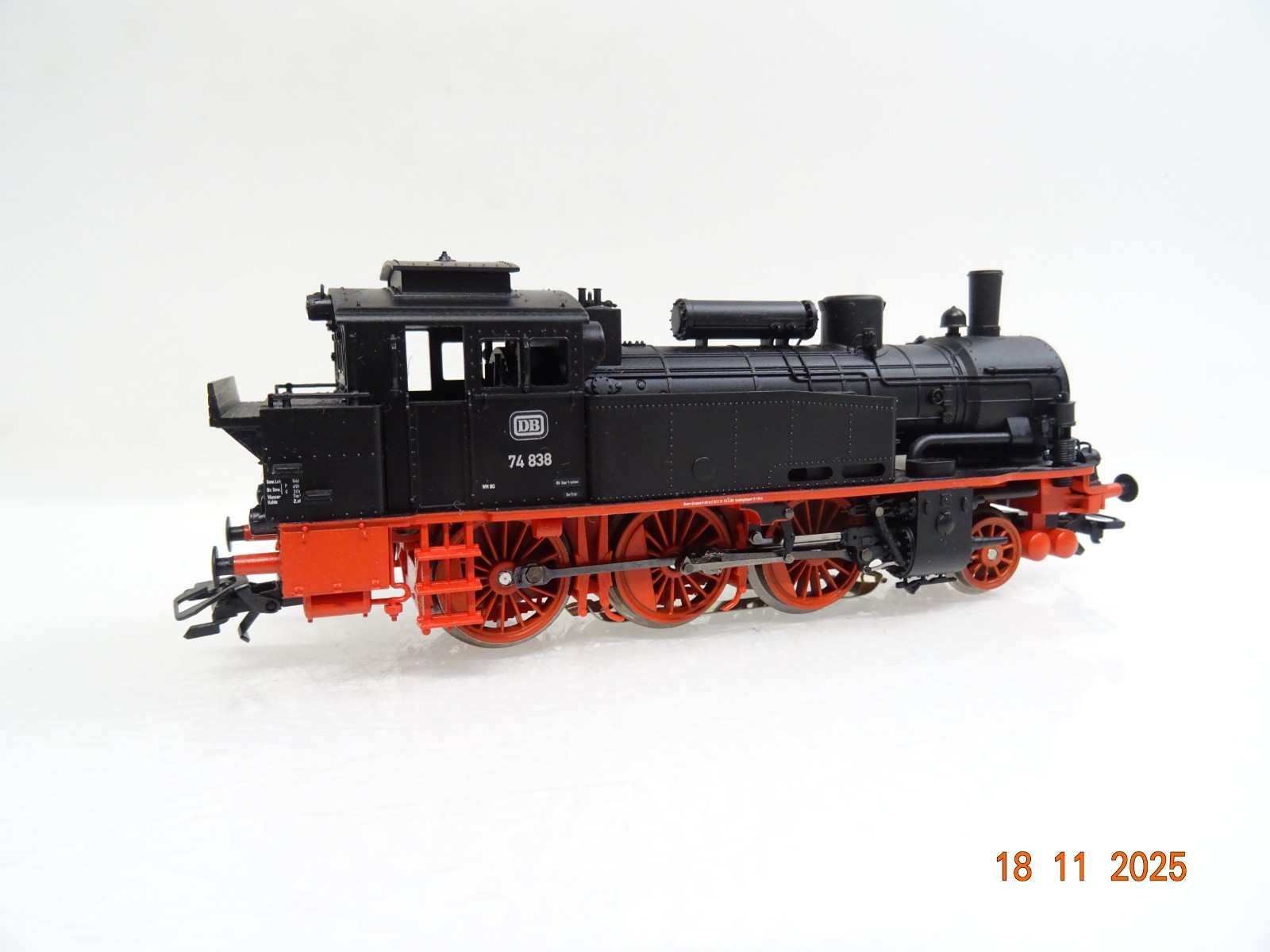 Märklin H0 36740 Dampflok BR 74 838 der DB Digital JL4663 o. – Bild 3