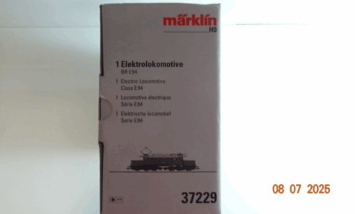 Märklin H0 37229 E-Lok BR E 94 Leerverpackung siehe Foto CK9445 – Bild 3