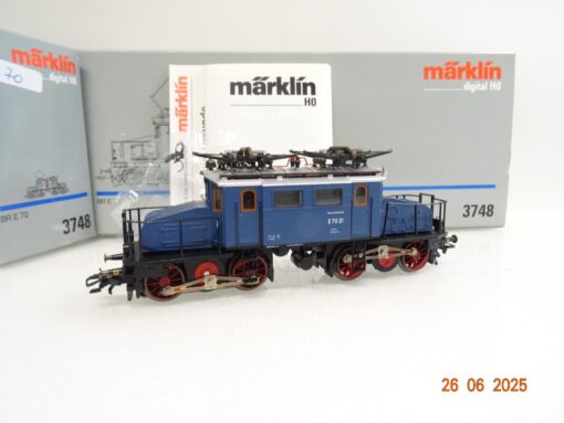 Märklin H0 3748 E-Lok E 70 21 der DB Digital in OVP JL1112